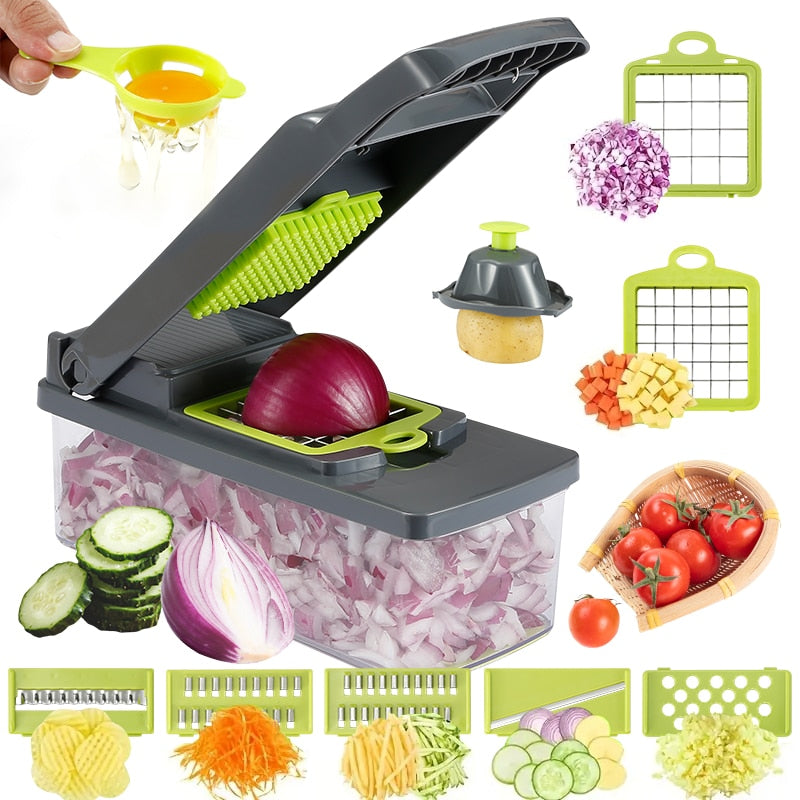 Multifunctional 14/16 in 1 Food Chopper